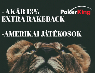 PokerKing - Winning Poker Network - exkluzív rake chase - 2022. június 1-30.