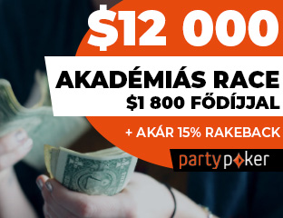 partypoker - $12,000 - exkluzív point race - 2023. április 1-30.